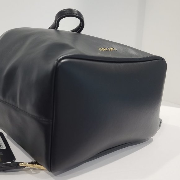 NWT ✅ ESCADA Soft Calf Leather Bucket Backpack Bag  ✨ NWT & AUTHENTICITY CARD main image 13